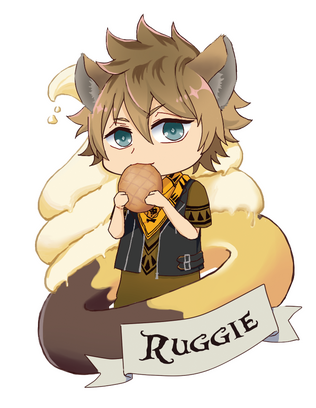 Half body with bg/object